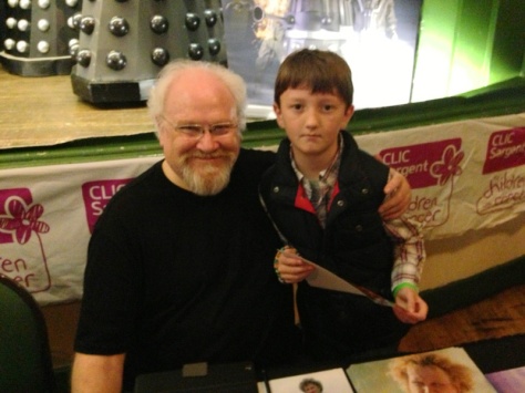 Colin Baker - No 6! The second Doctor I have met.