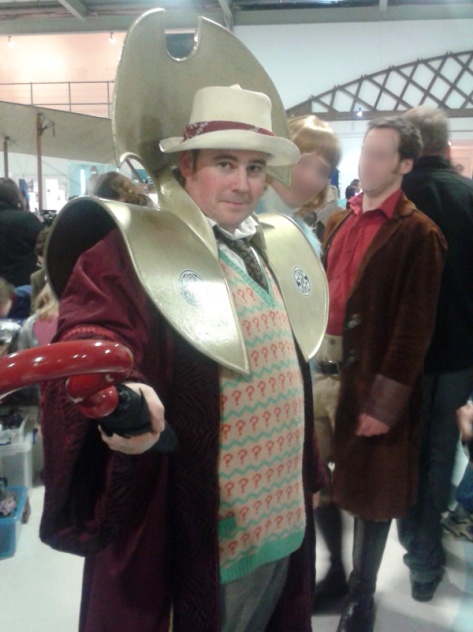 I met the Seventh Doctor from Charfest again.