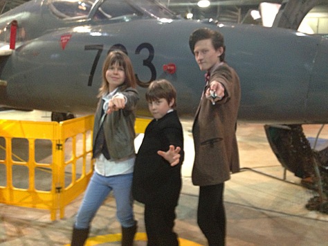 Sarah Jane, The Master and the Eleventh Doctor.