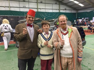 Eleventh and Fifth Doctor Cosplay