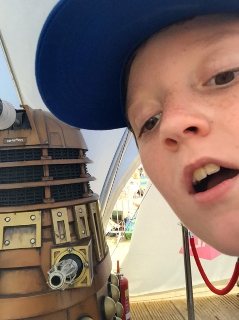 Dalek Selfie at BBC Make It Digital