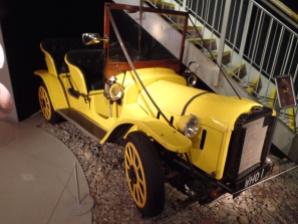 Bessie - The Third Doctor's car at the Doctor Who Experience