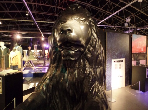 A lion from 'In The Forest of the Night' at the Doctor Who Experience