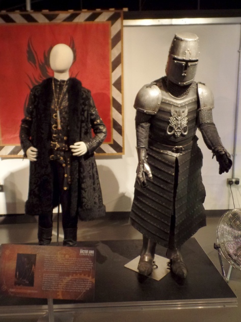 The Sheriff of Nottingham and Robot of Sherwood at the Doctor Who Experience
