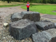 Silurian Rocks at the National Botanic Garden of Wales