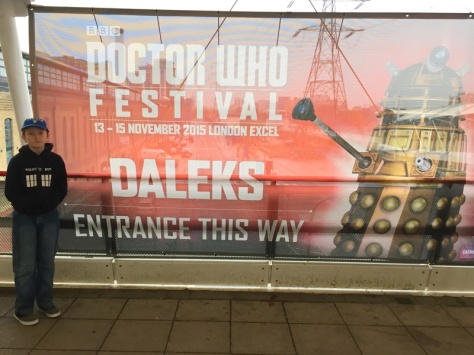 Entrance to the Doctor Who Festival, London Excel