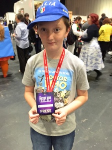 Tom's Press Pass for the Doctor Who Festival