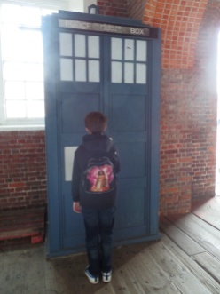 The TARDIS at Portsmouth Historic Dockyard
