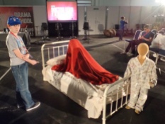 Young Danny Pink's bed from Listen at The Doctor Who Festival