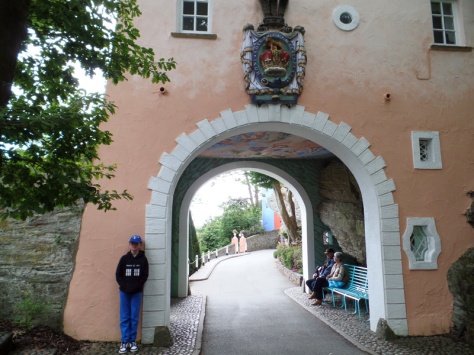 The Gate House at the entrance to Portmeirion