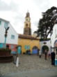 The Bell Tower above Battery Square in Portmeirion