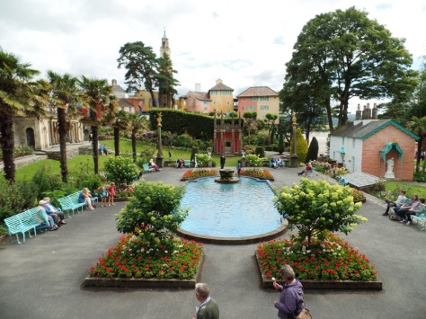 The Central Piazza at Portmeirion