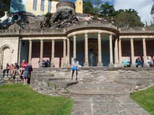 The Bristol Collonade at Portmeirion, Doctor Who filming location