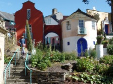 The house of Number 6 in the Prisoner in Portmeirion