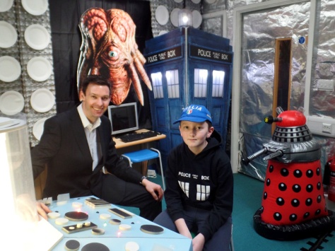 Mr Payne in Dunbury Academy TARDIS