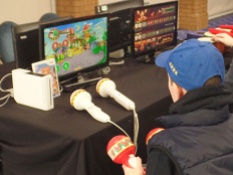 The gaming zone at Film & Comic Con Bournemouth