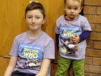Meeting T-shirt Twin Isaac at Film & Comic Con Bournemouth