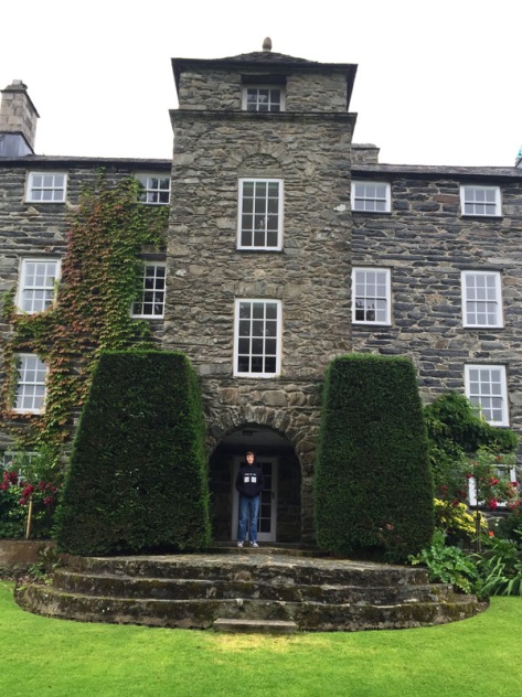 The home of Clough Williams- Ellis and family at Plas Brondanw