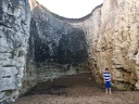 Tom Project Indigo visits Doctor Who filming location Botany Bay in Kent