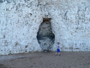 Tom Project Indigo at Botany Bay - Doctor Who Fury from the Deep filming location
