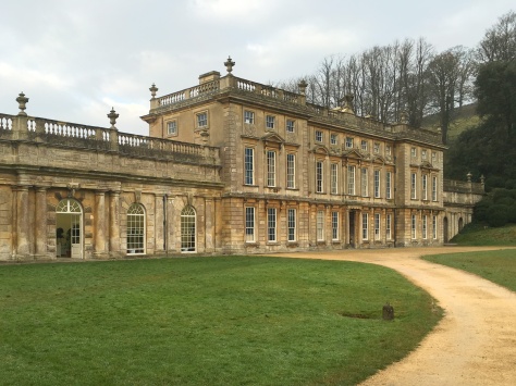 The entrance to Dyrham Park, Doctor Who filming location