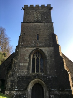 St Peter's Church where William and Mary were married at Dyrhma Park
